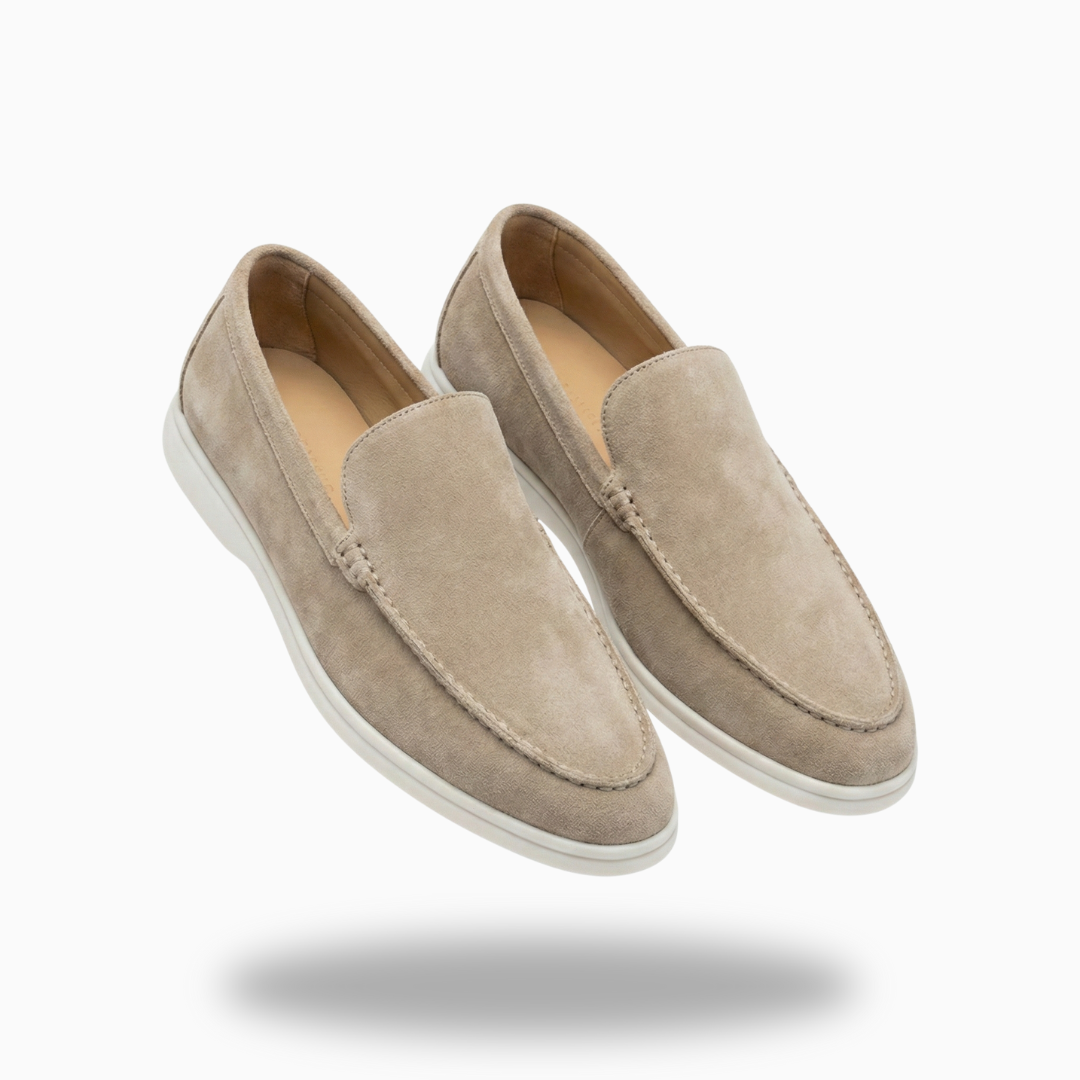 L'Iconique Mocassins en Daim Khaki