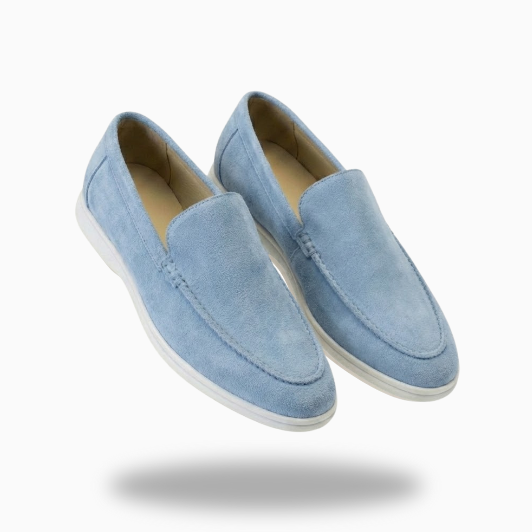 L'Iconique Mocassins en Daim Noir