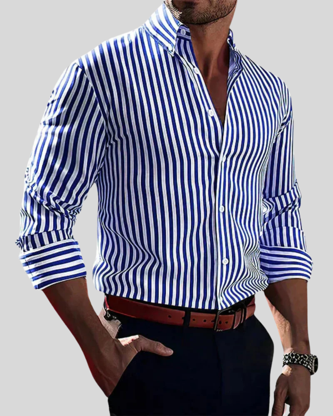 Arthur | Chemise élégante à rayures