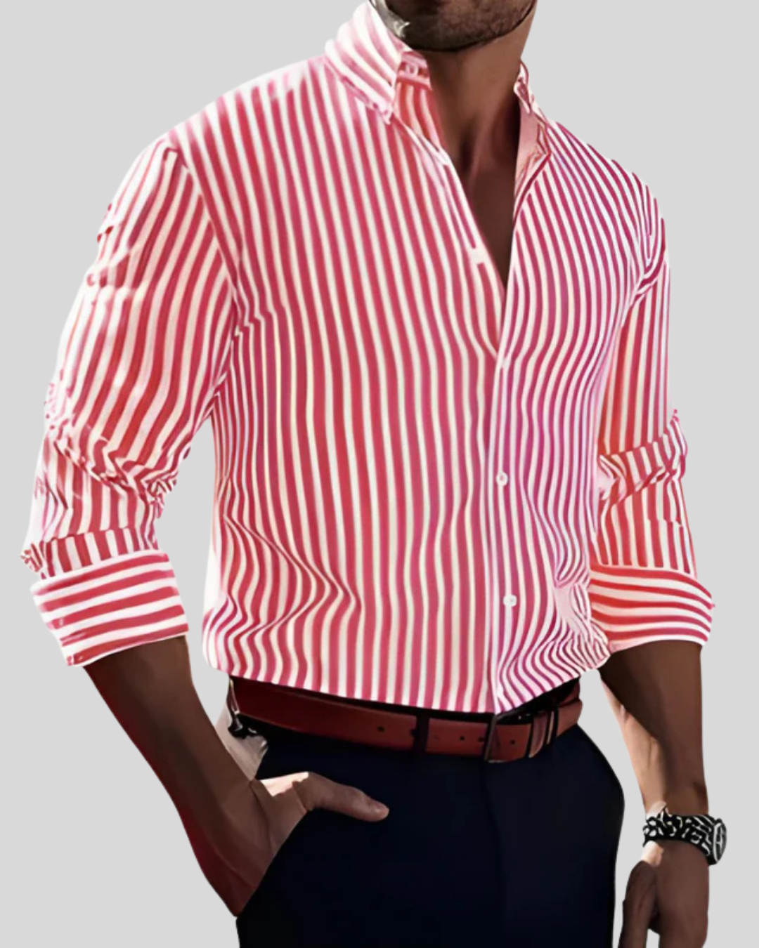 Arthur | Chemise élégante à rayures