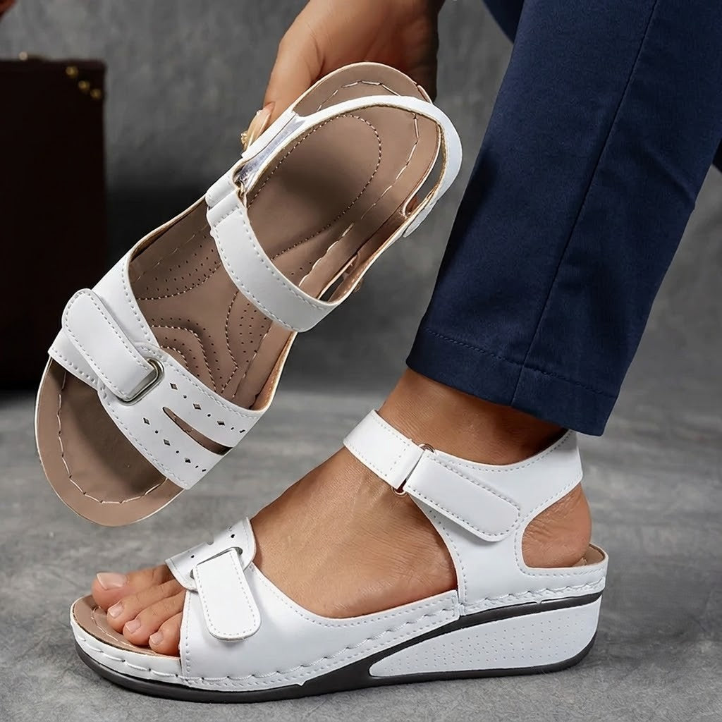 Célima - Sandale ergonomique tendance kaki