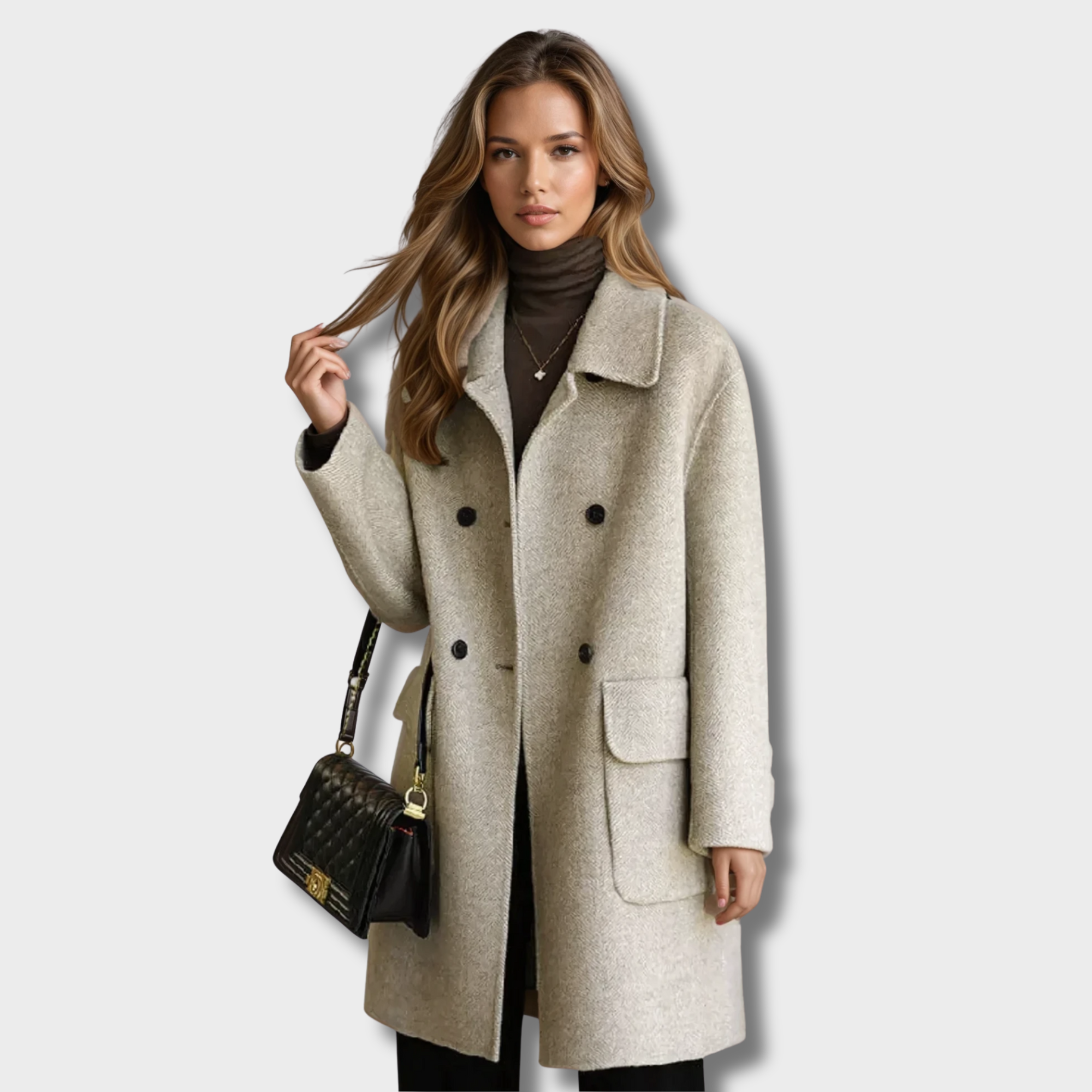 Megan | Manteau long élégant