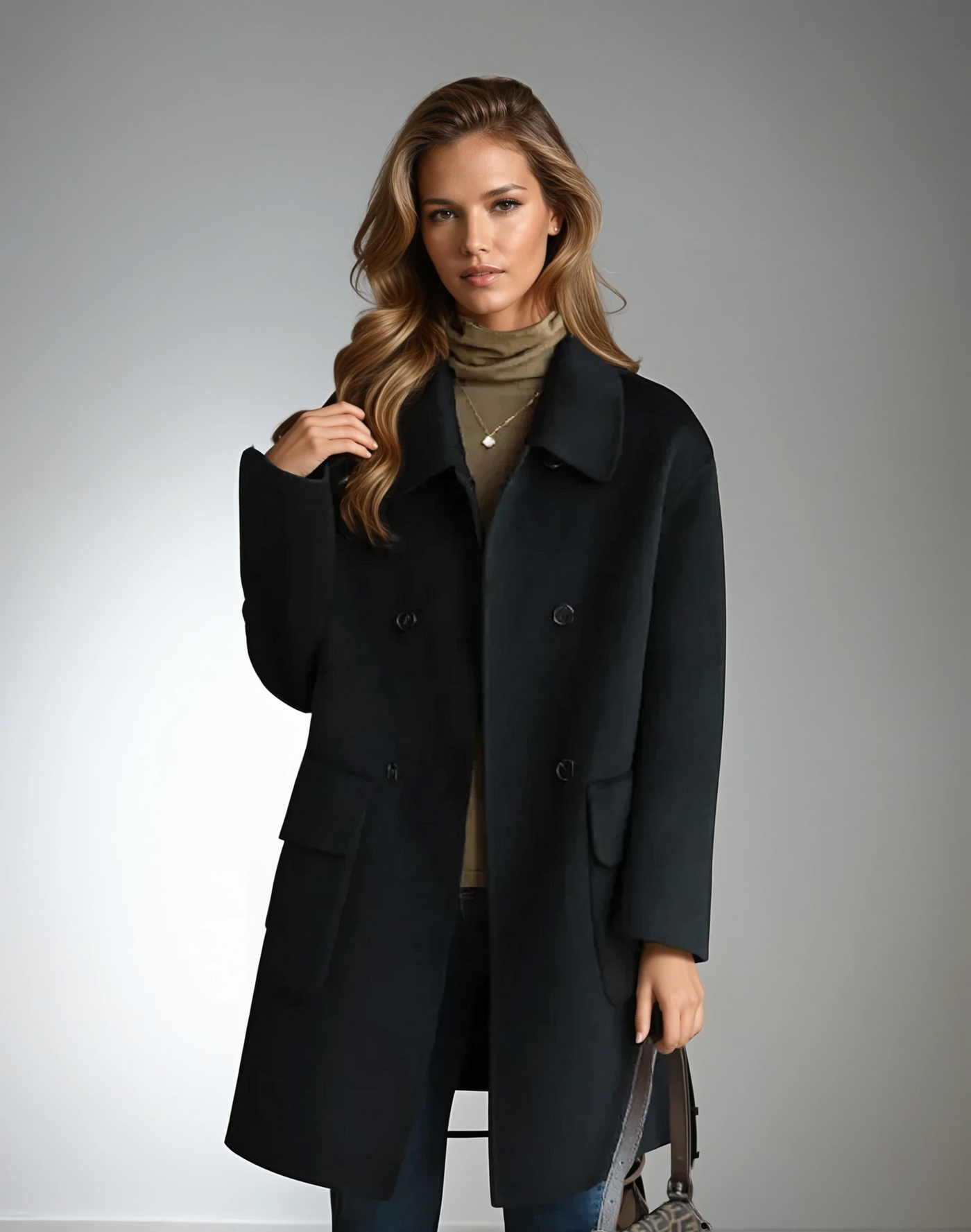 Megan | Manteau long élégant