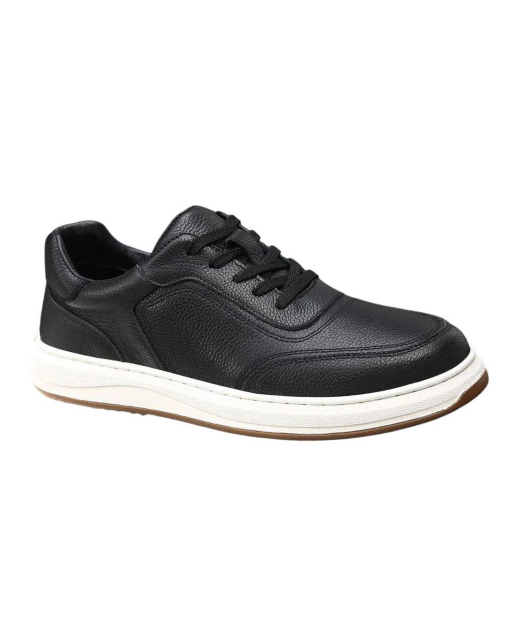 Baskets en cuir