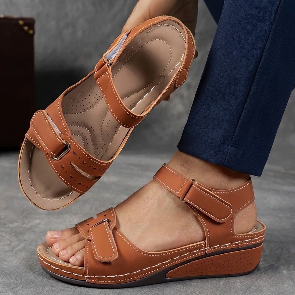 Célima - Sandale ergonomique tendance kaki